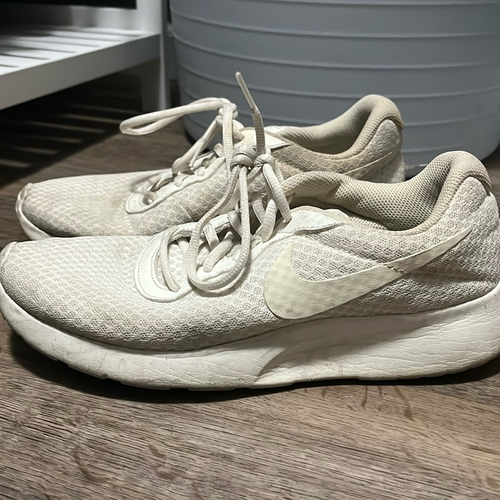 Nike white shoes